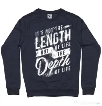 Bluza ADLER barbat Depth of life Denim inchis
