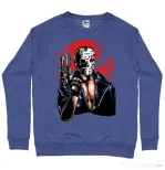 Bluza ADLER barbat Jason will be back Albastru melanj