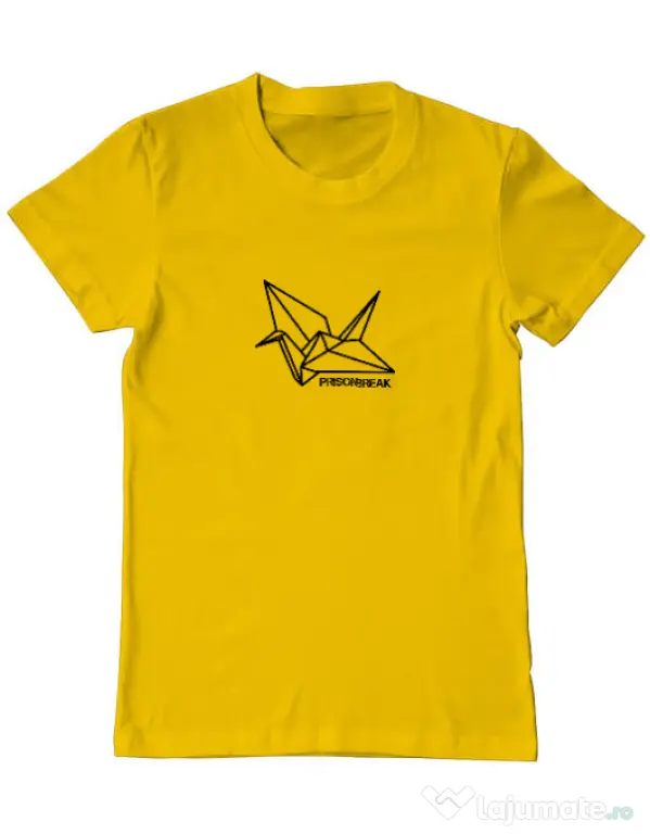 Tricou ADLER barbat Swan Galben