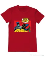 Tricou ADLER barbat Stay home Robin Rosu