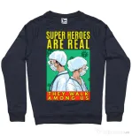 Bluza ADLER barbat Real super heroes Denim inchis