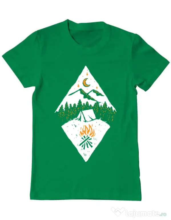 Tricou ADLER barbat Beauty night Verde mediu