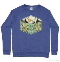 Bluza ADLER barbat Beauty waterfall Albastru melanj