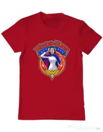 Tricou ADLER barbat Wonder nurse Rosu