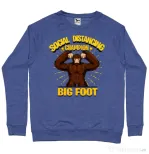Bluza ADLER barbat Social distancing 2 Albastru melanj