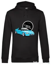 Hoodie barbat cu gluga Del Sol #2 Negru 