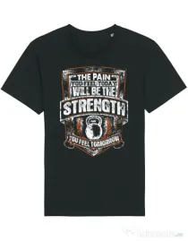 Tricou STANLEY STELLA barbat The pain you feel Negru