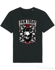 Tricou STANLEY STELLA barbat Pain today power tomorrow Negru