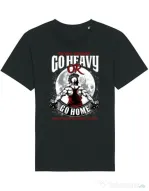 Tricou STANLEY STELLA barbat Go heavy or go home Negru