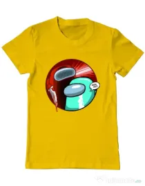 Tricou ADLER barbat Behind you Galben