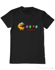Tricou ADLER barbat Impostor detected Negru