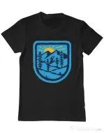 Tricou ADLER barbat Great nature Negru