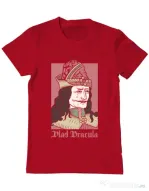 Tricou ADLER barbat Vlad Dracula Rosu