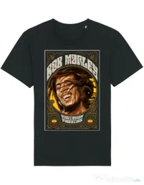Tricou STANLEY STELLA barbat Rasta man Negru