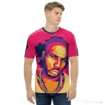 Tricou barbati all over DMX