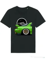 Tricou STANLEY STELLA barbat Mazda Rx-7 (green) Negru