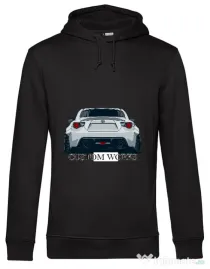 Hoodie barbat cu gluga GT86 Negru