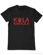 Tricou personalizat barbat Logo Kola Rosu Negru