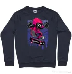 Bluza personalizata barbat Squid Game 3 Denim inchis
