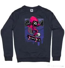 Bluza personalizata barbat Squid Game 3 Denim inchis