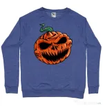 Bluza personalizata barbat Pumpkin Albastru melanj