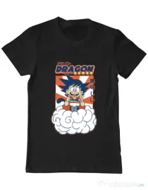 Tricou personalizat barbat Dragon Ramen Negru