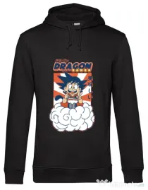 Hanorac barbat cu gluga Dragon Ramen Negru