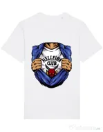 Tricou STANLEY STELLA barbat Release My Superpower Alb