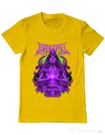 Tricou personalizat barbat DARK SPELL Galben