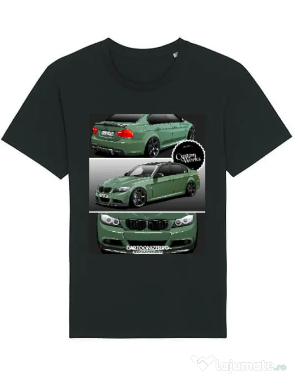Tricou STANLEY STELLA barbat E90 HTO Negru