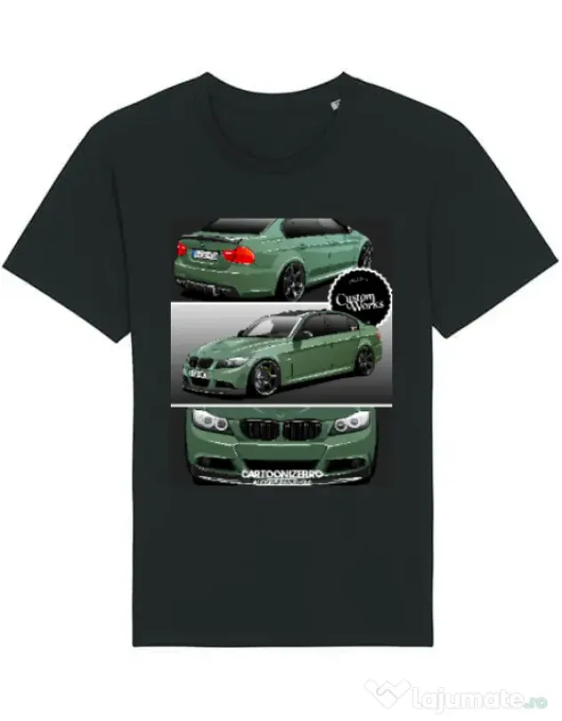 Tricou STANLEY STELLA barbat E90 HTO Negru