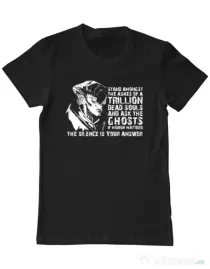 Tricou personalizat barbat Mass Effect - Javik Quote Negru