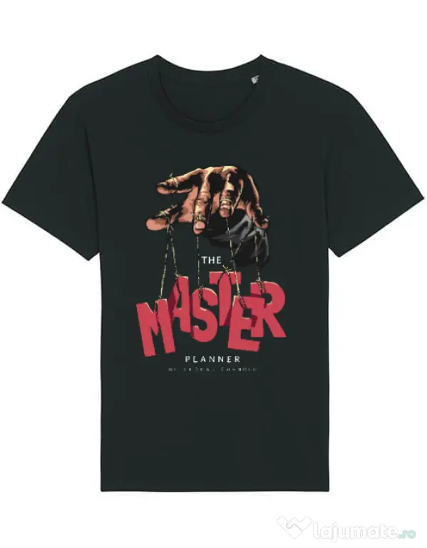 Tricou STANLEY STELLA barbat Master planner Negru