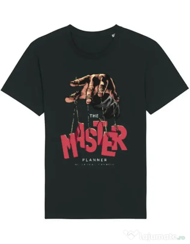 Tricou STANLEY STELLA barbat Master planner Negru