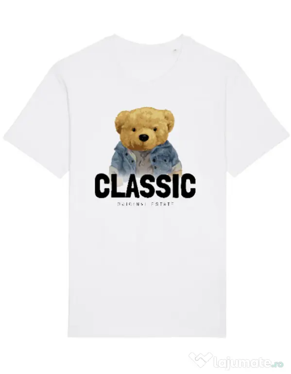 Tricou STANLEY STELLA barbat Classic Alb