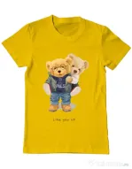 Tricou personalizat barbat Lift you up Galben