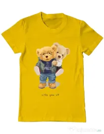 Tricou personalizat barbat Lift you up Galben