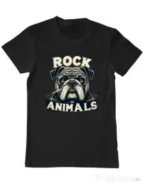 Tricou personalizat barbat BULLDOG 06 Negru