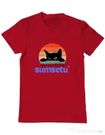 Tricou personalizat barbat Custom design Rosu