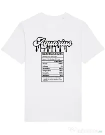 Tricou STANLEY STELLA barbat Zodiac | Vărsător Alb