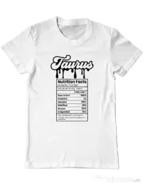 Tricou personalizat barbat Zodiac | Taur Alb