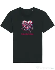 Tricou STANLEY STELLA barbat Valentine\'s Day  2025 Negru