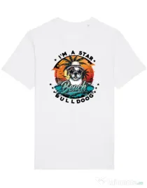 Tricou STANLEY STELLA barbat BULLDOG 14 Alb