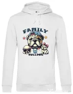 Hanorac barbat cu gluga BULLDOG 16 Alb