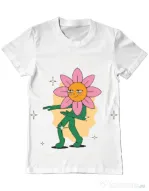 Tricou personalizat barbat oversize M&D 29 Alb