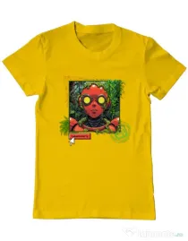 Tricou personalizat barbat Ebraced by nature Galben