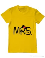 Tricou ADLER barbat Mrs Minnie Galben