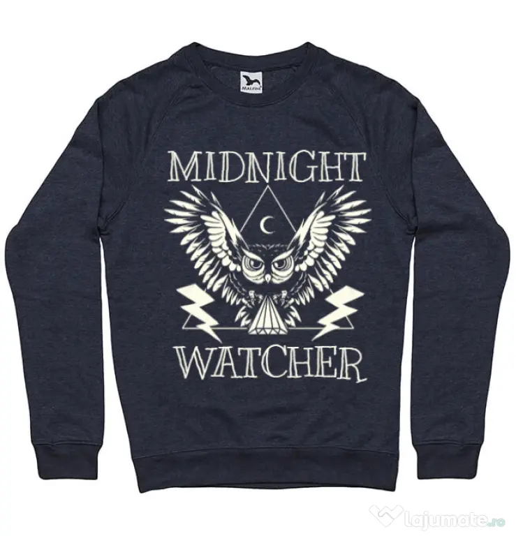 Bluza ADLER barbat Midnight Watcher Denim inchis