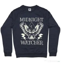 Bluza ADLER barbat Midnight Watcher Denim inchis