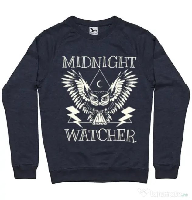 Bluza ADLER barbat Midnight Watcher Denim inchis